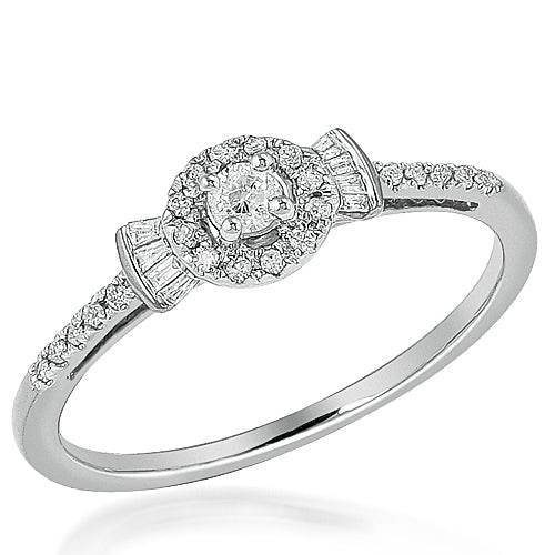10KW 0.23CTW DIAMOND PROMISE RING - Norma's Jewelry