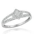 10KW 0.35CTW DIAMOND PROMISE RING - Norma's Jewelry