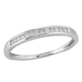 14KW 0.20CTW 13-STONE PC DIAMOND BAND - Norma's Jewelry