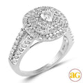 14KW 1.50CTW DIAMOND FANCY RING [0.25CT CTR] - Norma's Jewelry