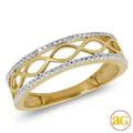 14KY 0.20CTW DIAMOND FANCY BAND - Norma's Jewelry