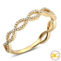 14KY 0.25CTW STACKABLE DIAMOND BAND - Norma's Jewelry
