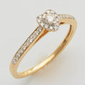 14KY 0.25CTW DIAMOND HEART PROMISE RING - Norma's Jewelry