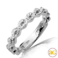 14KW 0.20CTW DIAMOND TWISTED DESIGN STACKABLE BAND - Norma's Jewelry