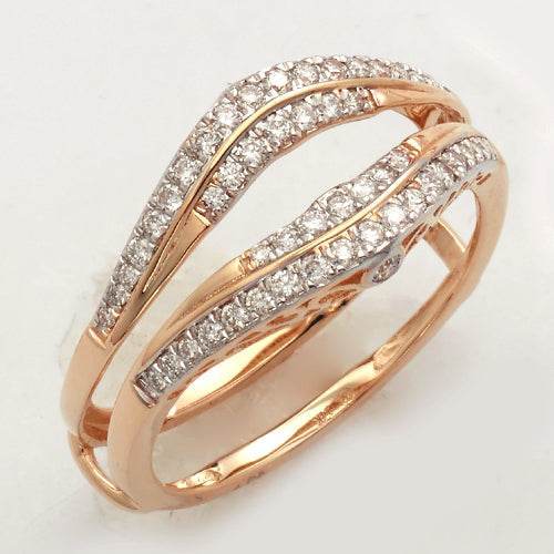 14KR 0.35CTW DIAMOND RING GUARD - Norma's Jewelry