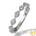 14KW 0.25CTW DIAMOND STACKABLE BAND - SIDEWAYS KIT - Norma's Jewelry