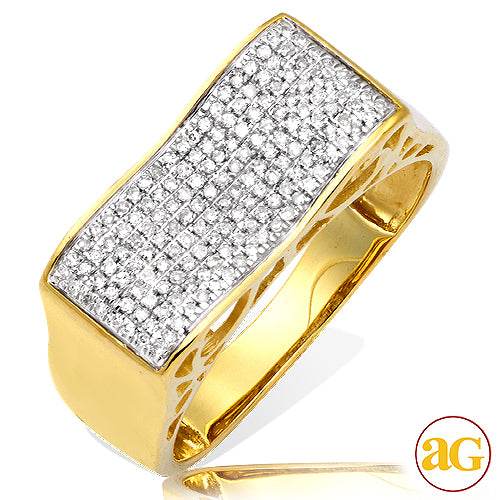 10KY 1.00CTW DIAMOND OVAL SHAPED CINDERELLA RING - Norma's Jewelry