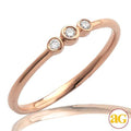 14KR 0.05CTW DIAMOND 3-STONE RING - Norma's Jewelry