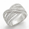 14KW 1.45CTW DESIGNER BAGUETTE DIAMOND BAND - Norma's Jewelry