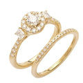 14KY 1.00CTW ROUND DIAMOND BRIDAL SET - SINGLE - Norma's Jewelry
