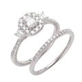 14KW 1.00CTW EMERALD DIAMOND BRIDAL SET - SINGLE - Norma's Jewelry