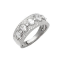 14KW 1.25CTW OVAL DIAMOND FILIGRE LADIES RING - Norma's Jewelry
