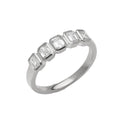 14KW 1.00CTW EMERALD CUT LADIES DIAMOND RING - Norma's Jewelry