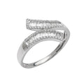 14KW 0.35CTW BUGUETTE DIAMOND LADIES RING - Norma's Jewelry