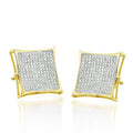 10KY 0.75CTW DIAMOND KITE SHAPE ER - Norma's Jewelry