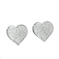 10KW 0.65CTW HEART EARRINGS - Norma's Jewelry