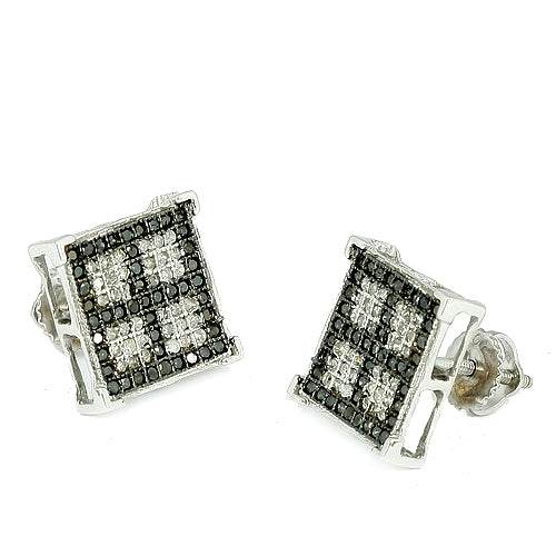 10KW 0.50CTW BKD+WD V-PRONG ER - Norma's Jewelry