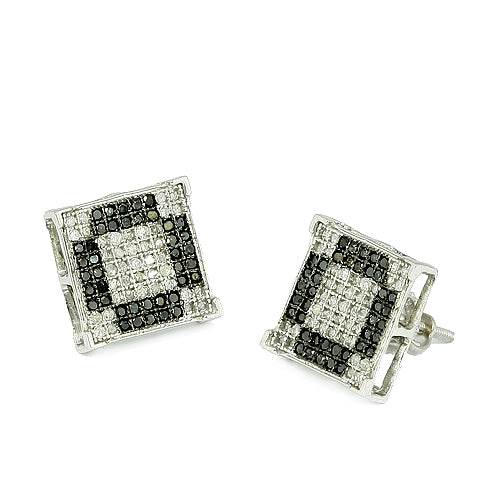 10KW 0.50CTW BKD+WD V-PRONG ER - Norma's Jewelry