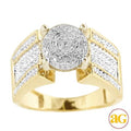 10KY 0.55CTW DIAMOND FANCY RING - Norma's Jewelry