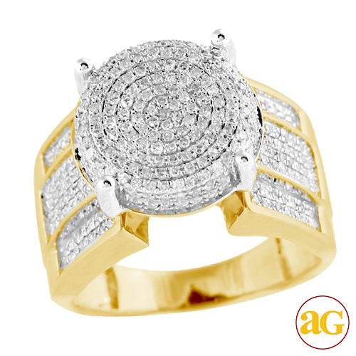 10KY 1.00CTW MICROPAVE DIAMOND ROUND HEAD LADIES - Norma's Jewelry