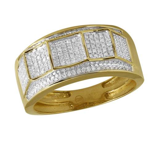 10KY 0.45CTW DIAMOND MENS RING - Norma's Jewelry