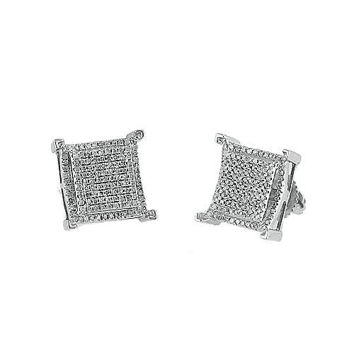 10KW 0.50CTW DIAMOND FANCY EARRINGS - Norma's Jewelry