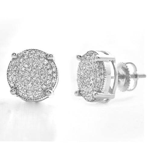 10KW 0.40CTW DIAMOND DISC EARRINGS - Norma's Jewelry