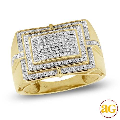 10KY 0.50CTW DIAMOND MENS RING - Norma's Jewelry