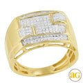 10KY 0.45CTW DIAMOND MENS RING - Norma's Jewelry