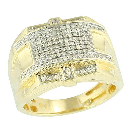 10KY 0.50CTW DIAMOND MEN'S RING - Norma's Jewelry