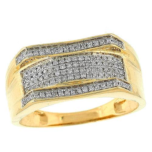 10KY 0.30CTW DIAMOND MENS RING - Norma's Jewelry