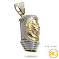 10KY 0.45CTW DIAMOND $100 BILL ROLL - Norma's Jewelry
