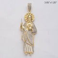14KY 3.00CTW DIAMOND ST. JUDE PENDANT - Norma's Jewelry