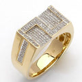 10KY 0.35CTW MICROPAVE DIAMOND MENS RING - Z - Norma's Jewelry