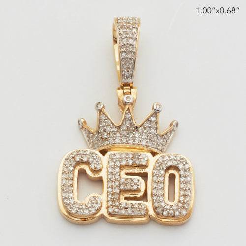 10KY 0.30CTW MICROPAVE DIAMOND BUBBLE TEXT WITH - Norma's Jewelry