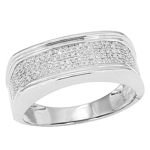 10KW 0.35CTW DIAMOND MENS RING - Norma's Jewelry