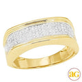 10KY 0.35CTW DIAMOND MENS RING - Norma's Jewelry