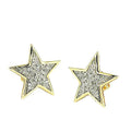10KY 0.25 DIAMOND STAR EARRING - Norma's Jewelry