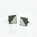 10KB 0.33CTW 1/2BK DIA SQ. PRONG ER - Norma's Jewelry