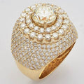 14KY 9.69CTW DIAMOND MENS SEMI MOUNT RING - Norma's Jewelry