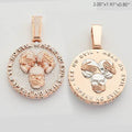 10KR+W 9.19CTW DIAMOND CUSTOM DESIGN PENDANT - Norma's Jewelry