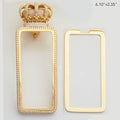 14KY 43.16CTW VVS DIAMOND CUSTOM BEZEL WITH CROWN - Norma's Jewelry