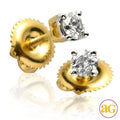 14KY 0.25CTW ROUND DIAMOND STUD EARRINGS - Norma's Jewelry