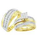 10KY 1.25CTW DIAMOND - STONE PC HEAD TRIO SET - Norma's Jewelry