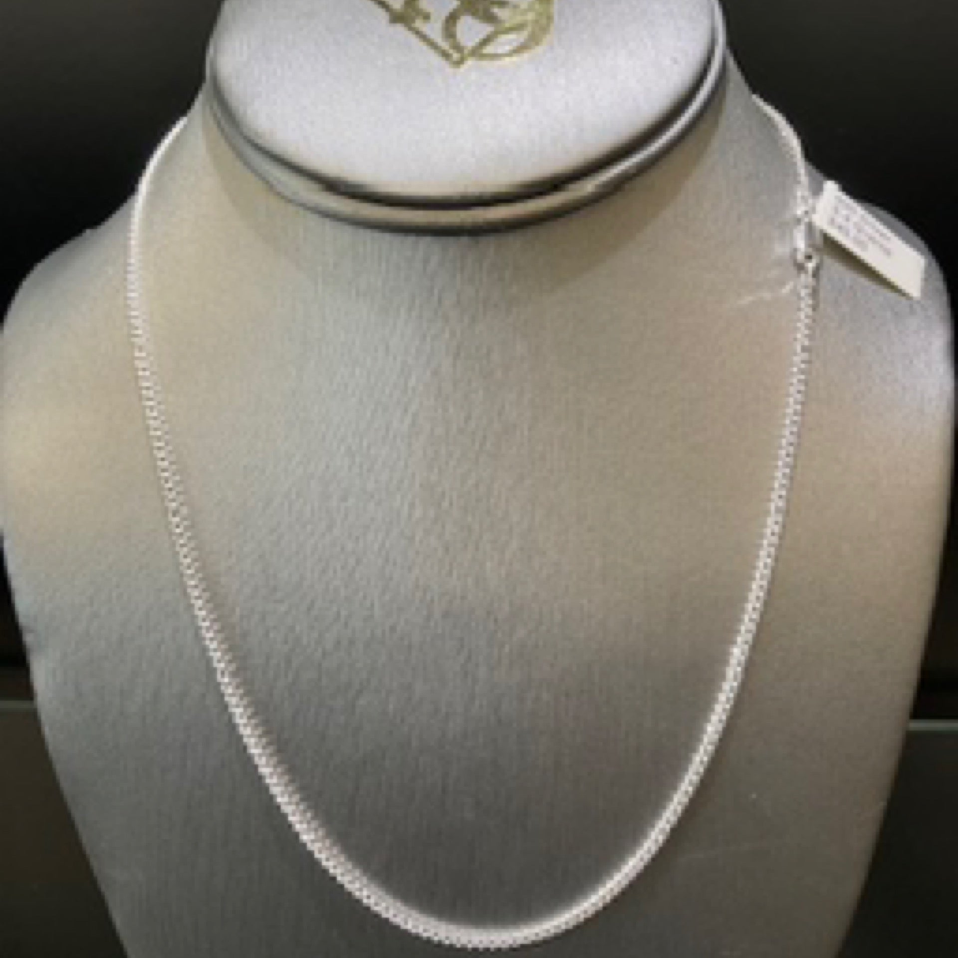925 Silver Cuban Curb Necklace