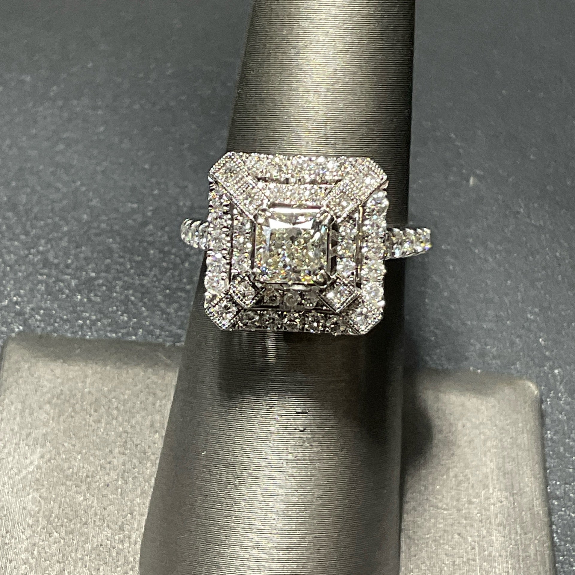 14K White 3.50 CTW Wedding Ring