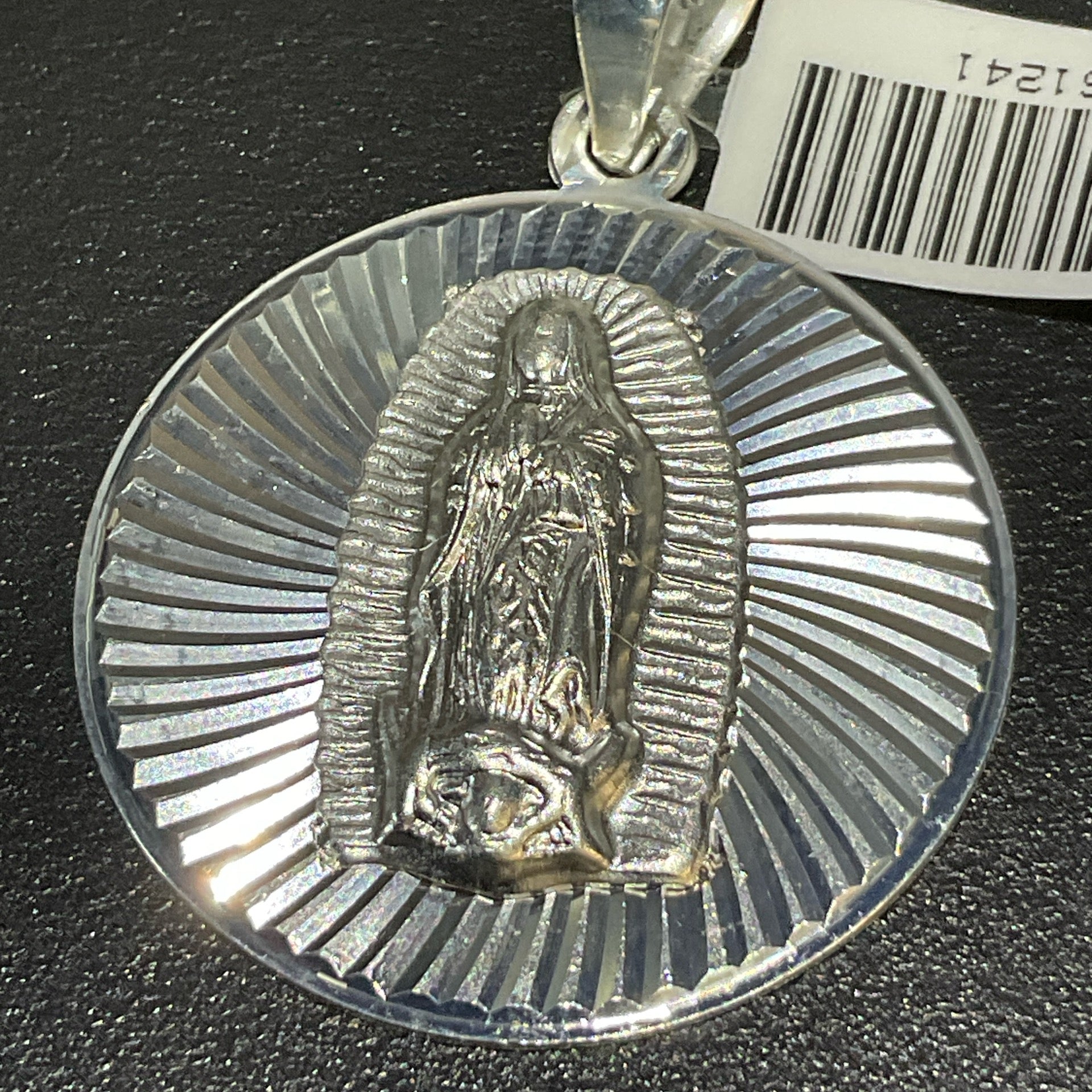 925 Silver Virgin Mary Pendant