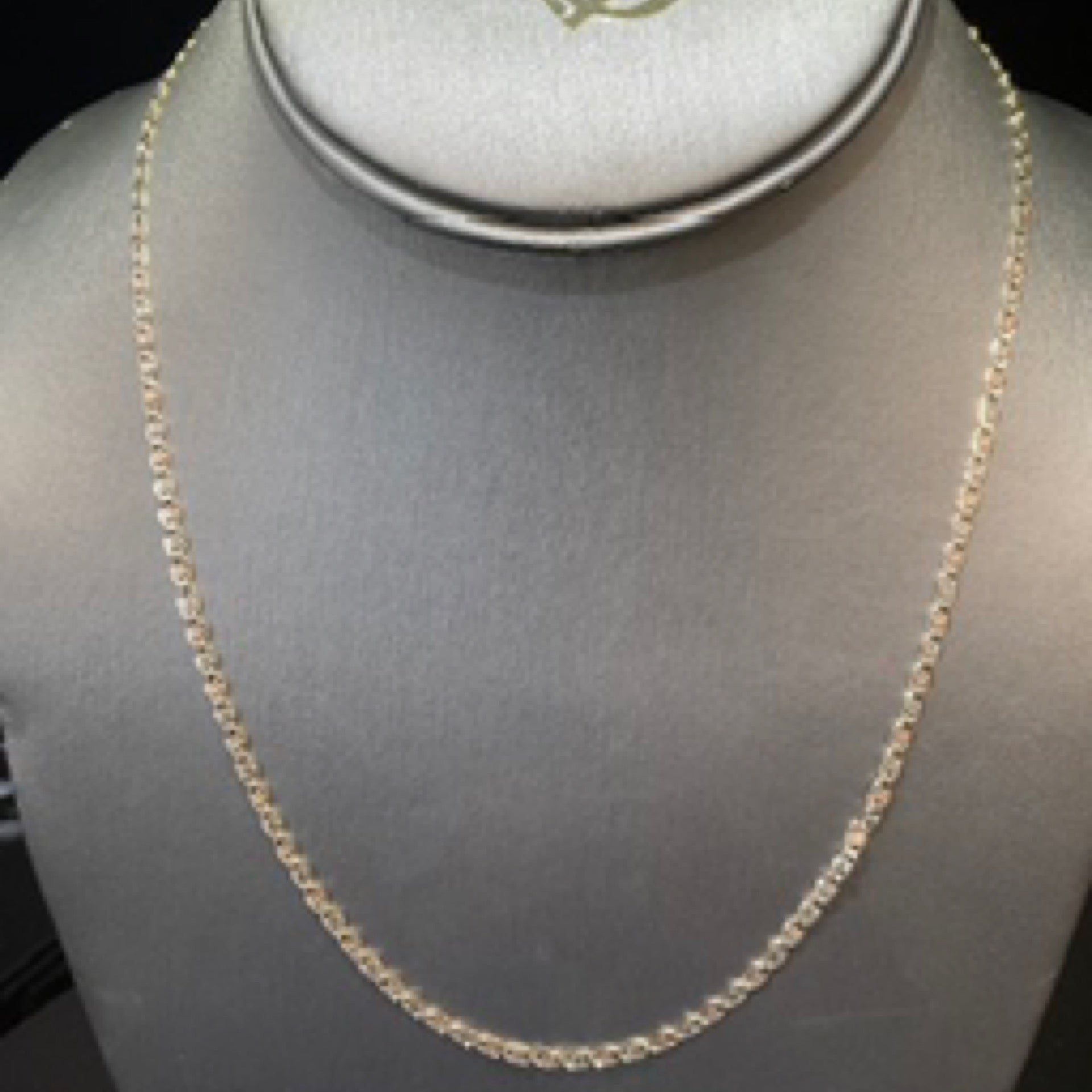 10K Tri-Color Valentino Necklace