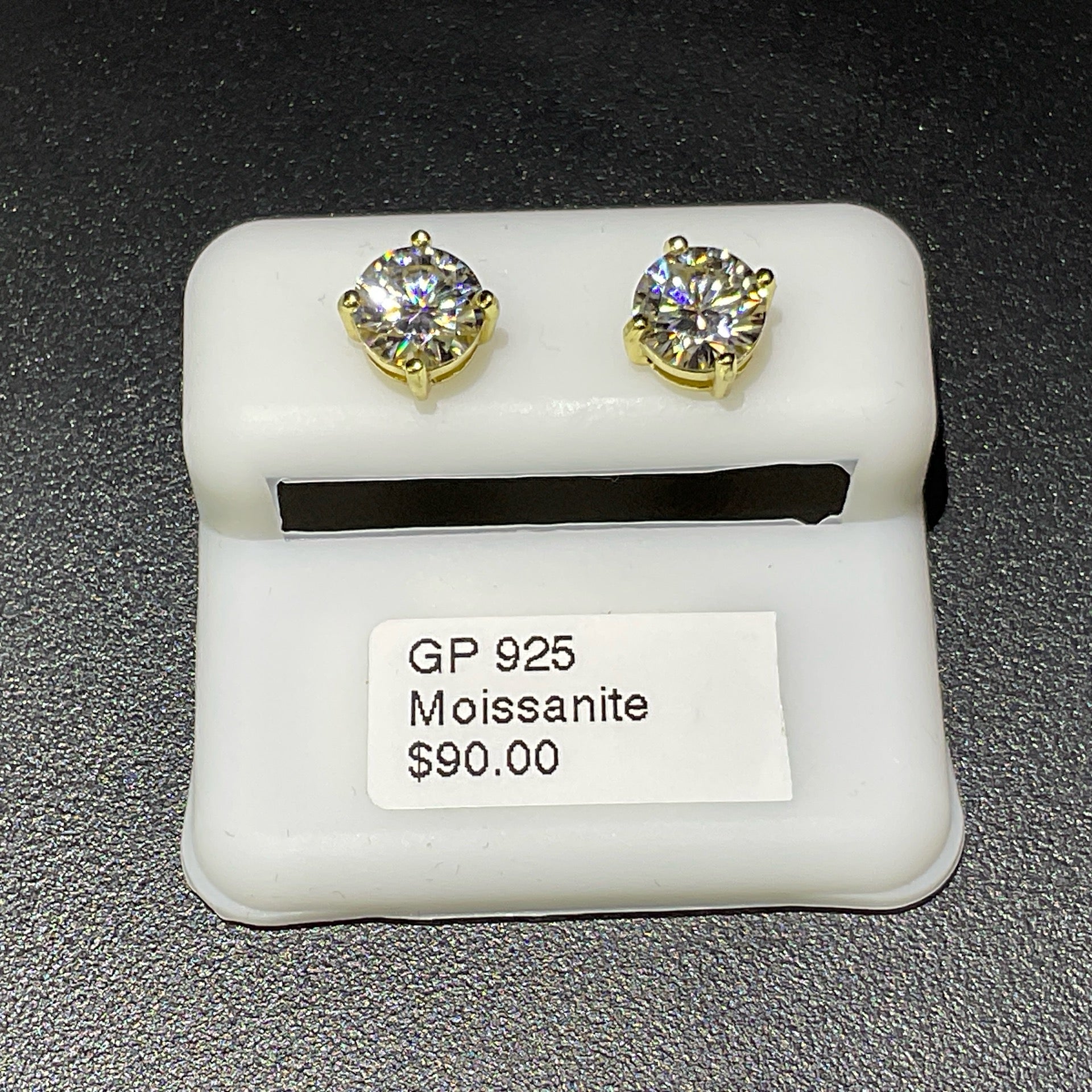 925 GP Moissanite Earrings