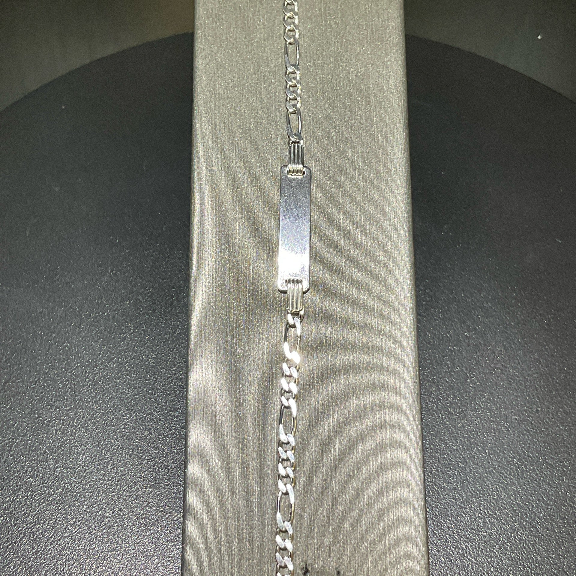 925 Silver ID Bracelet